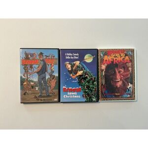 Ernest DVD Lot Goes to Camp, Saves Christmas, Goes to Africa Comedy Movies
